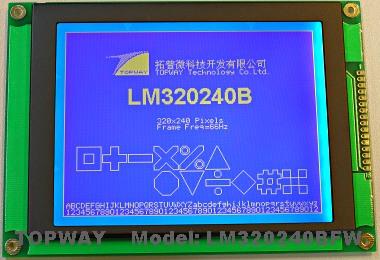 点阵LCM/LCD液晶显示屏LM320240B批发