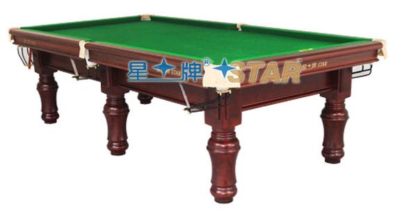 供应星牌台球桌XW118-9A最新款