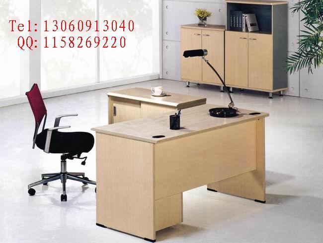 转角木纹板式组合办公桌一转角木纹批发