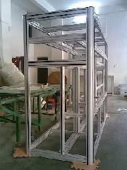供应铝型材设备框架流水线型材，型材工作桌