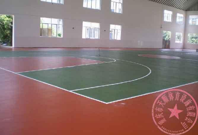 供应巫山县硅PU篮球场,重庆运动篮球场铺设材质,重庆哪里有篮球场施工公司图片