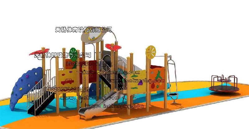 重庆一线地产指定玩具供应商￠綦江县大型木质儿童玩具￠渝北区塑料滑梯