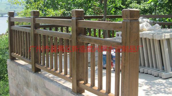 供应顺德仿木栏杆订做电话/ GRC栏杆的种类/GRC艺术围栏