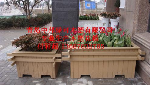 供应青岛木质花箱专业生产加工