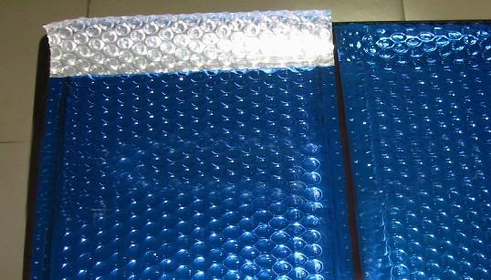 供应蓝色镀铝膜复合气泡信封袋