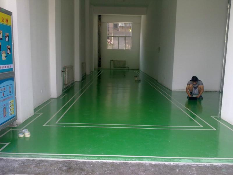 供应泰安环氧地面漆地板漆绿色涂料漆