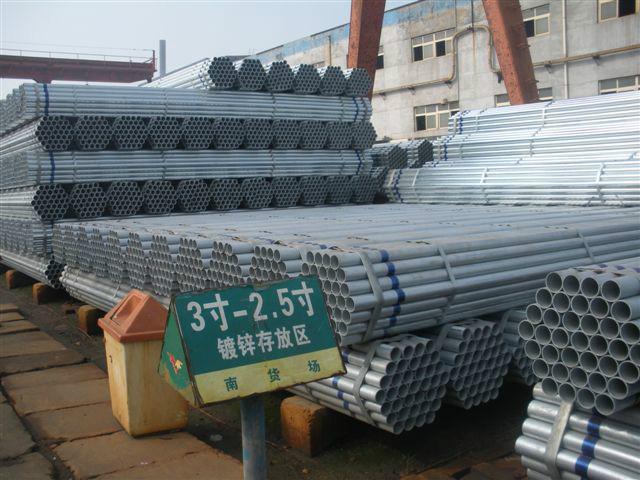 供应热镀锌焊管，热浸镀锌管现货销售60*2.75镀锌焊管