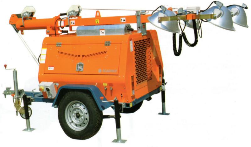 长沙供应手动升降拖车式照明车(1000W4)