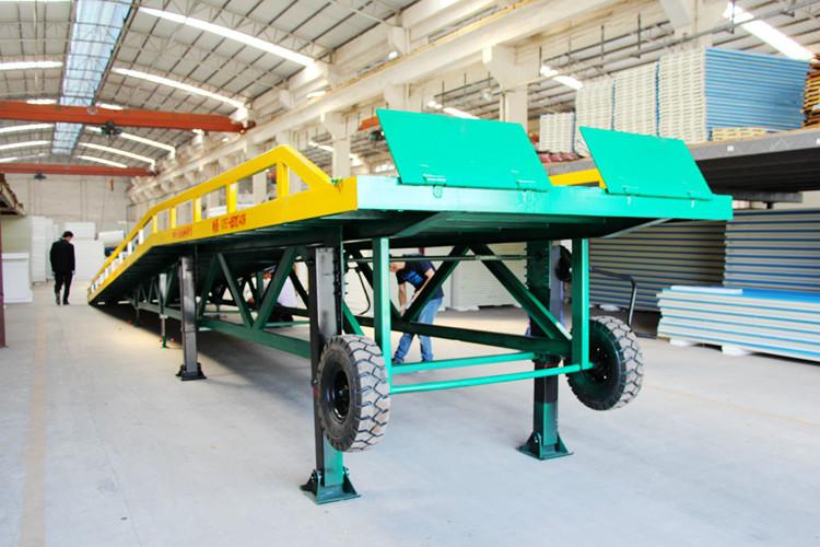 供应用于叉车上柜用的广州移动式登车桥设备厂家生产批发价格实惠