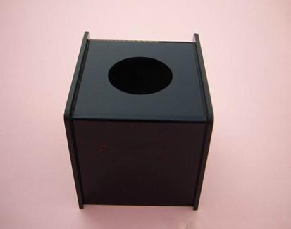 供应黑色纸巾盒｜亚克力纸巾盒订做｜酒店专用纸巾盒