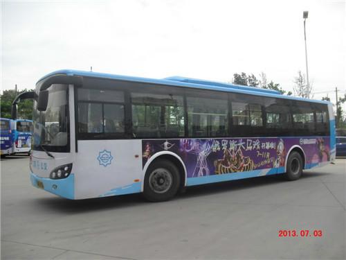 国广联南京5路公交车广告投放