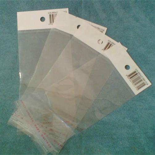 自粘袋卡头袋印刷可定做规格各种包装胶袋批发厂家