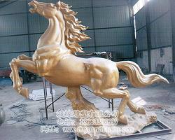 供应大型铜雕马专业定做厂家图片