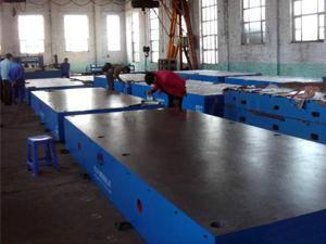 供应铸铁工作台厂,工件检测工作台,上海1米X3米工作台价格图片
