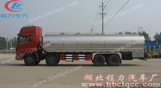 供应东风天龙奶罐车东风大吨位鲜奶运输车