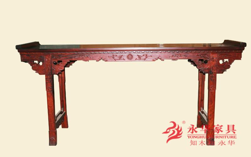 供应永华翘头条案#广东红木家具古典家具