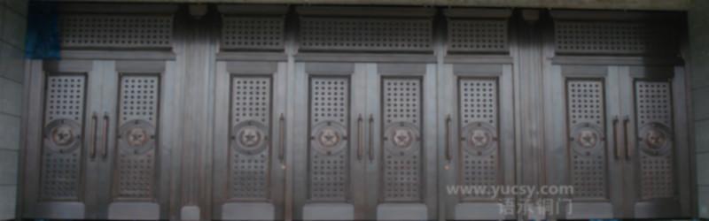 格调好的鹤壁铜门，鹤壁别墅防盗铜门，鹤壁酒店自动旋转铜门，鹤壁紫铜门