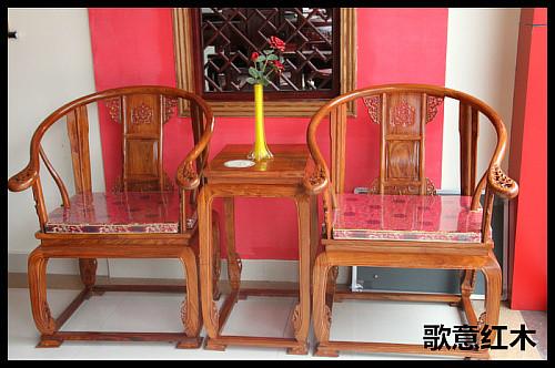 供应皇宫椅，缅甸花梨木皇宫椅，大果紫檀皇宫椅