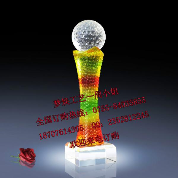 供应高尔夫比赛专用奖杯，十周年纪念奖杯,体育比赛专用奖杯