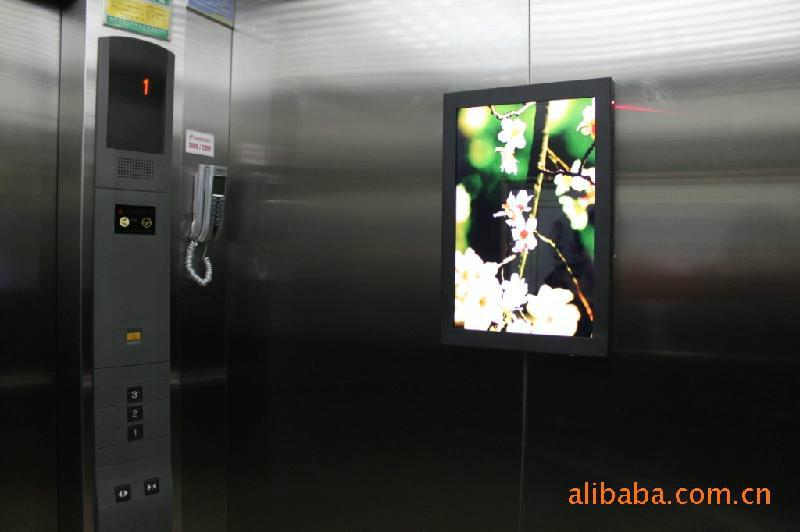 供应电梯广告机_19寸、21.5寸、22寸壁挂式电梯广告