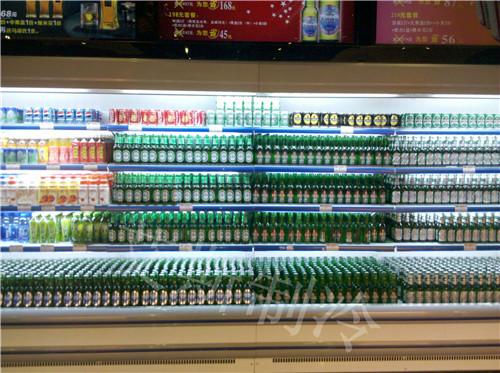 咸阳榆林西安超市风幕柜饮料冰柜KTV啤酒冷藏柜尺寸厂家