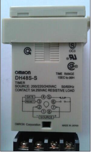 浙江文景DH48S-1Z时间继电器供应浙江文景DH48S-1Z时间继电器，AC220V,5A