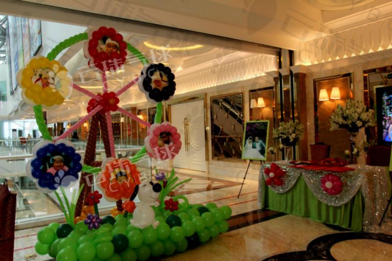 供应气球摩天轮/气球草坪/气球王国气球宝宝宴/气球装饰