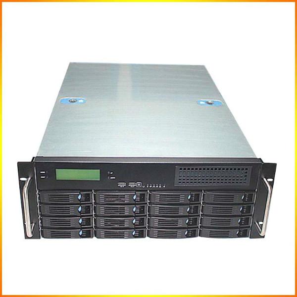 供应4U工控服务器存储机箱16盘冗余电源厂家直销466-16