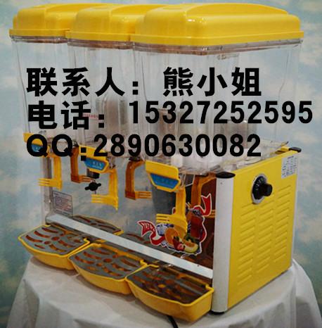 武汉三缸果汁机冷饮机饮料机在哪买批发