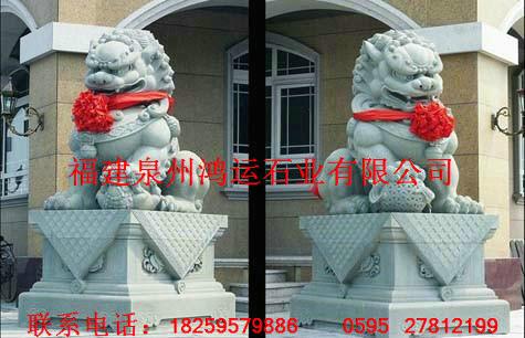 供应福建惠安石雕狮子生产厂家图片
