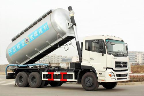 供应用于运输干混砂浆的天龙干混砂浆运输车-厂价干混砂浆运输车