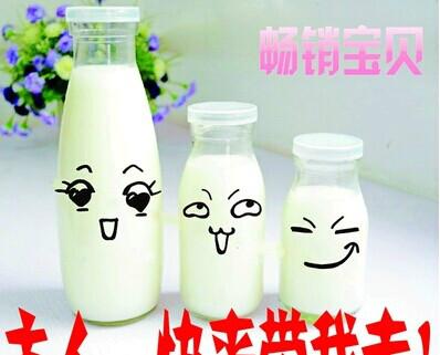 供应徐州玻璃酸奶瓶