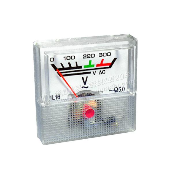 供应上海华夏电度表厂91L16电压表0-300V指针式电压表电流表测