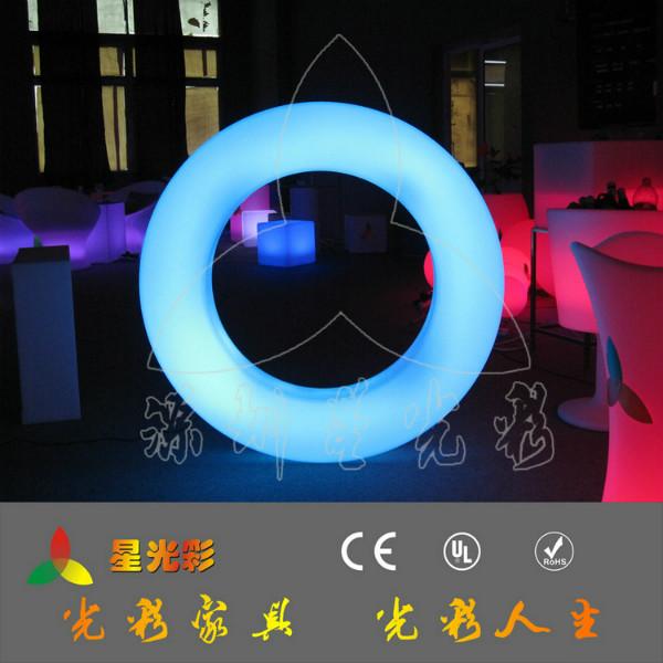 深圳市发光圆管厂家供应发光圆管 led装饰管子 塑料充电 七彩变色圆形管子
