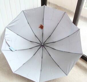 爆款格子天堂伞防紫外线伞 太阳伞 超大银胶三折