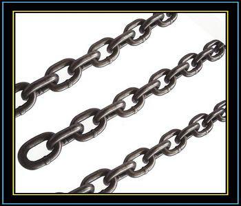 高端生产锰钢起重链条电镀锌起重链条生产厂家