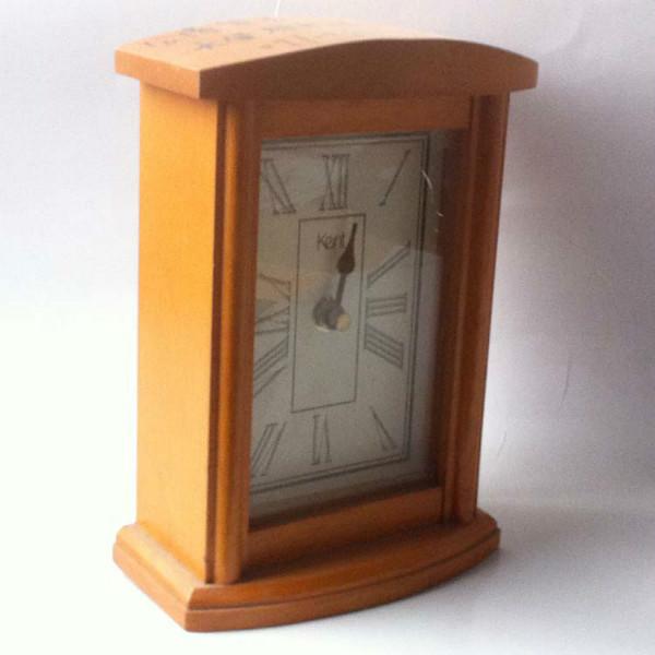 厂家直销创意木制工艺钟表摆件批发