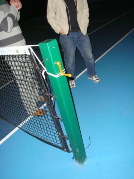 铝合金网球架铝合金网球柱批发