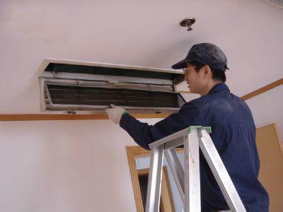供应宁波空调维修空调移机、空调加液、空调清洗保养图片