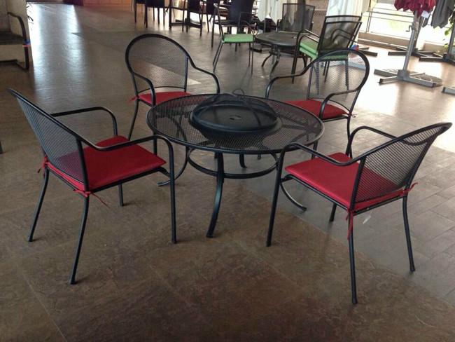 凉亭遮阳伞公园椅 铸铝桌椅实木桌椅 园椅唐山铸铝桌椅合肥户外家具