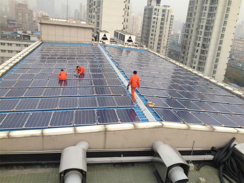 太湖县太阳能小型电站光伏发电厂图片