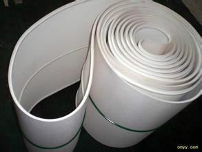供应 硅胶输送带食品级白色硅胶带