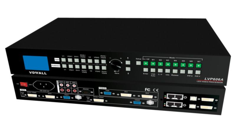 供应LED视频切换器LVP606A，高清视频处理器深圳厂家直销