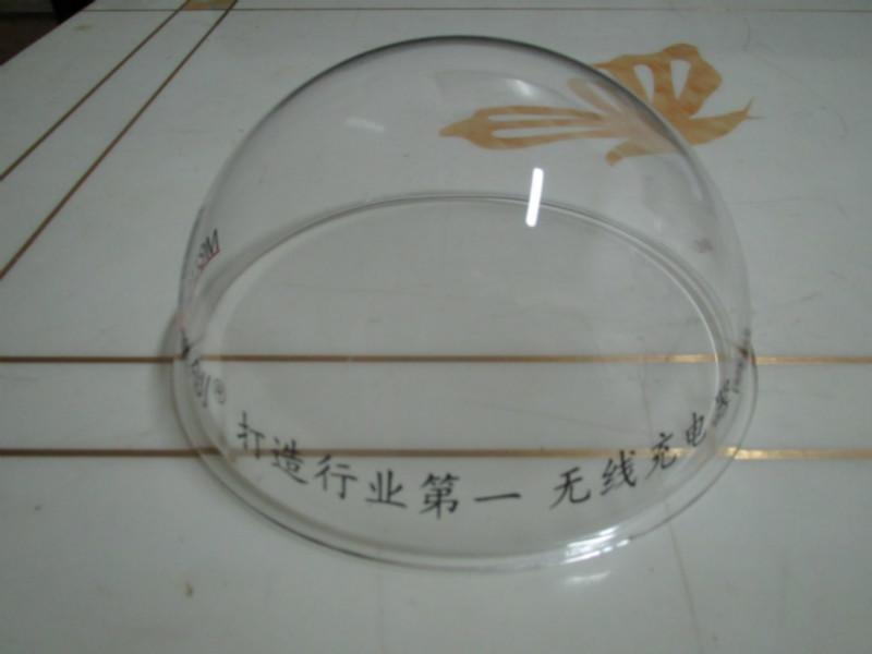 深圳市透明圆球定制厂家亚克力半球定制黑色有机玻璃罩吸塑镂空球盖半球弧形透明圆球定制