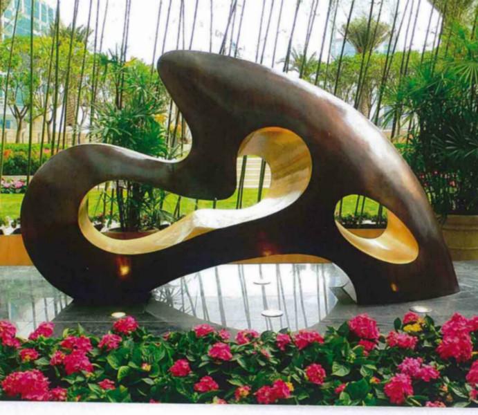 供应河北保定铜雕现代雕塑生产厂家