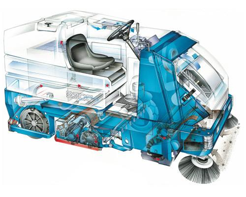 供应用于塑料盖生产|运输的机械产业车，成都机械产业车厂家