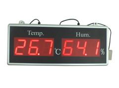 供应高精度THD大屏幕温湿度显示屏 温湿度显示仪