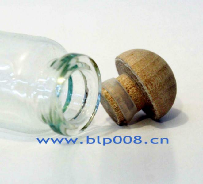 供应用于配瓶子的实木塞 批发订制玻璃瓶配套塞子图片