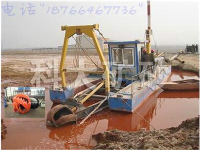 供应绞吸式清淤船/小型河道式污泥清理机/河道绞吸淤泥清理机械