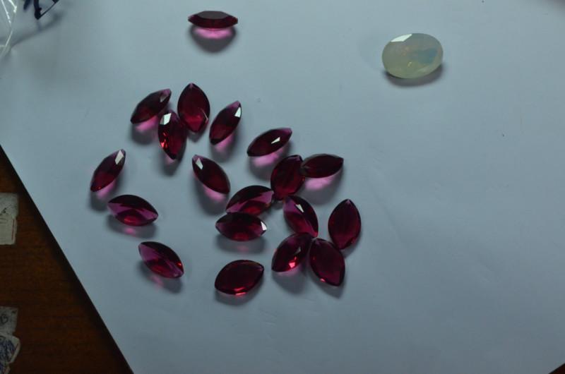 供应梧州人造宝石玻璃宝石供应商